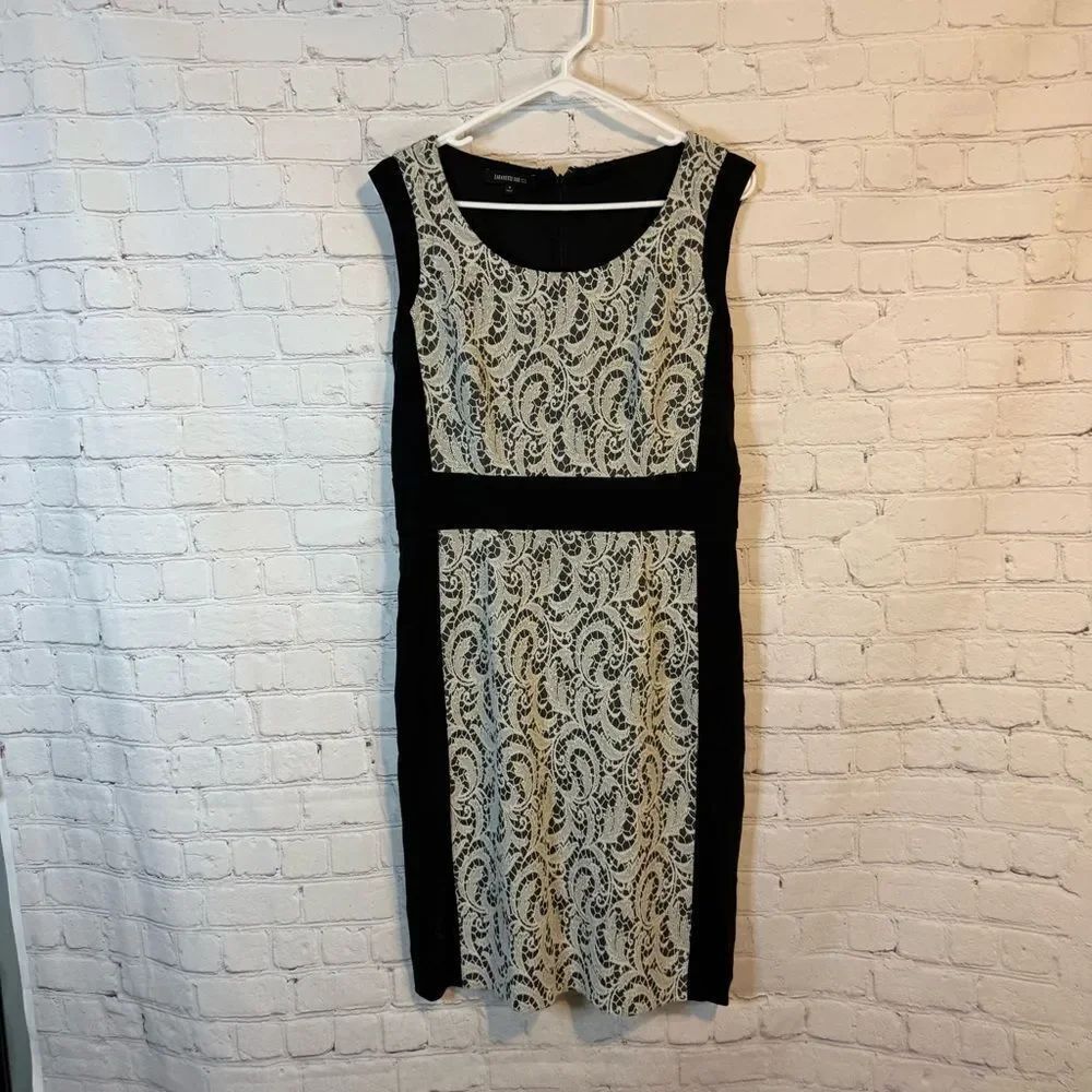 Lafayette 148 New York Sheath Midi Dress
